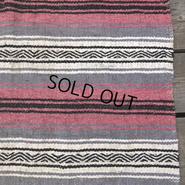 画像7: Vintage Mexican Rug #R (B758) (7)