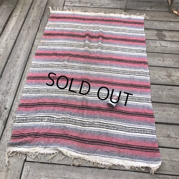 画像2: Vintage Mexican Rug #R (B758) (2)