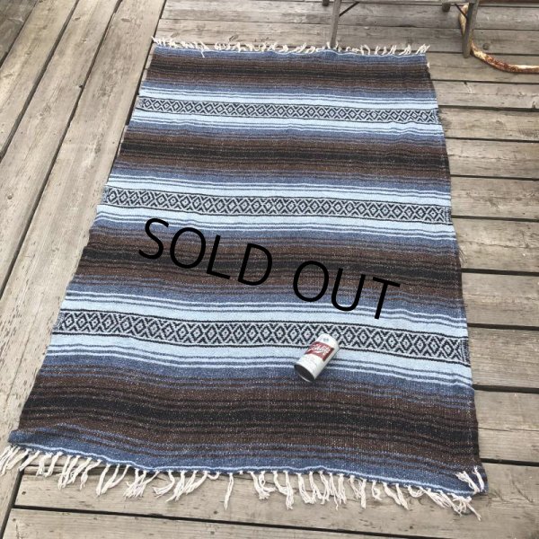 画像2: Vintage Mexican Rug #M (B753) (2)