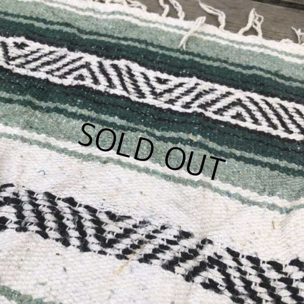 画像7: Vintage Mexican Rug #Q (B757) (7)