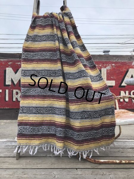 画像1: Vintage Mexican Rug #K (B751) (1)