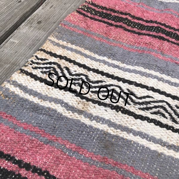 画像4: Vintage Mexican Rug #R (B758) (4)