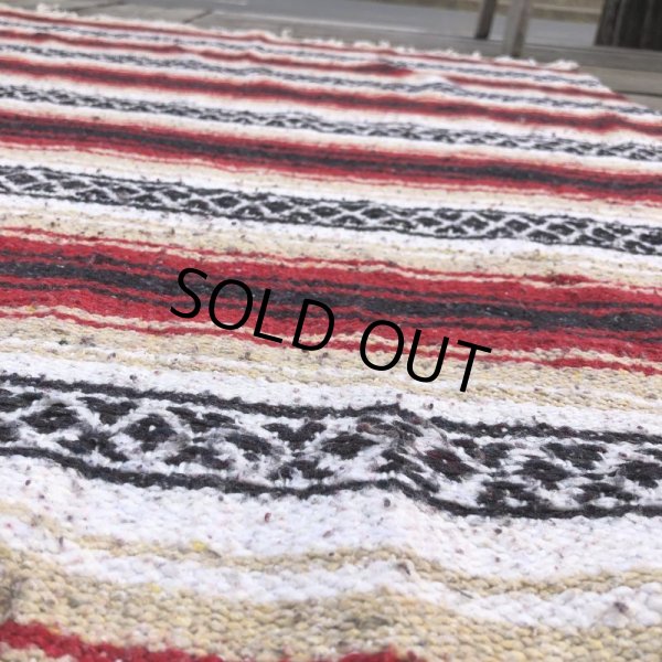 画像4: Vintage Mexican Rug #B (B742) (4)