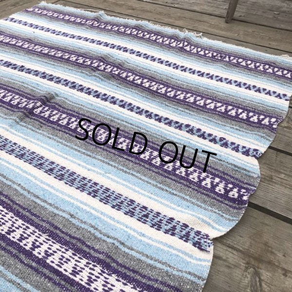 画像4: Vintage Mexican Rug #I (B749) (4)