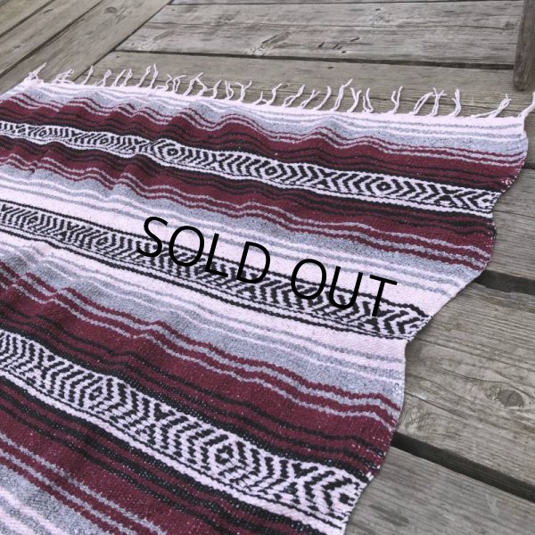 画像5: Vintage Mexican Rug #O (B755) (5)