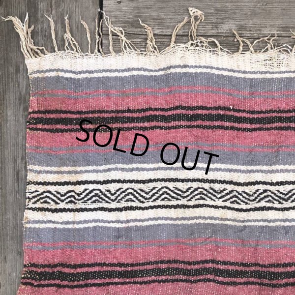 画像5: Vintage Mexican Rug #R (B758) (5)