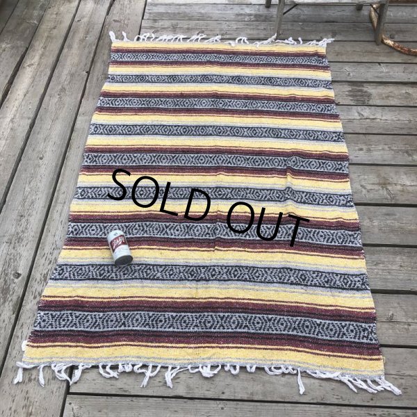 画像2: Vintage Mexican Rug #K (B751) (2)