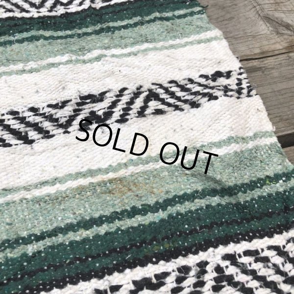 画像8: Vintage Mexican Rug #Q (B757) (8)