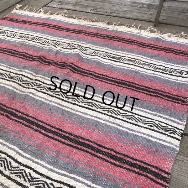 画像6: Vintage Mexican Rug #R (B758) (6)