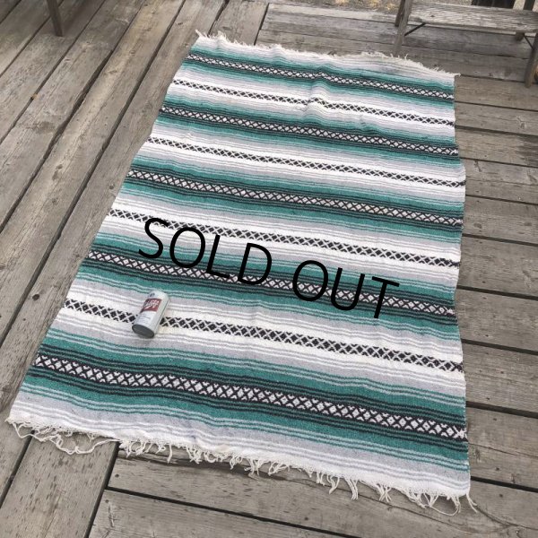 画像2: Vintage Mexican Rug #E (B745) (2)