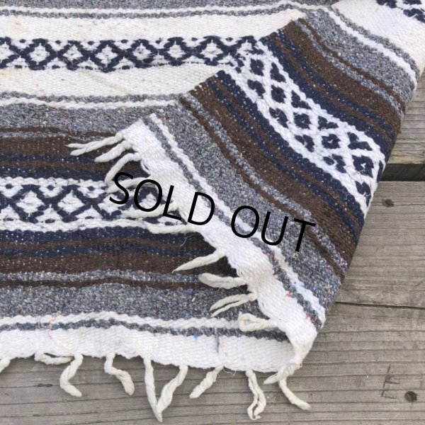 画像3: Vintage Mexican Rug #A (B741) (3)