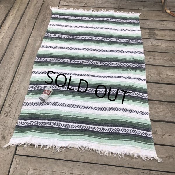 画像2: Vintage Mexican Rug #J (B750) (2)