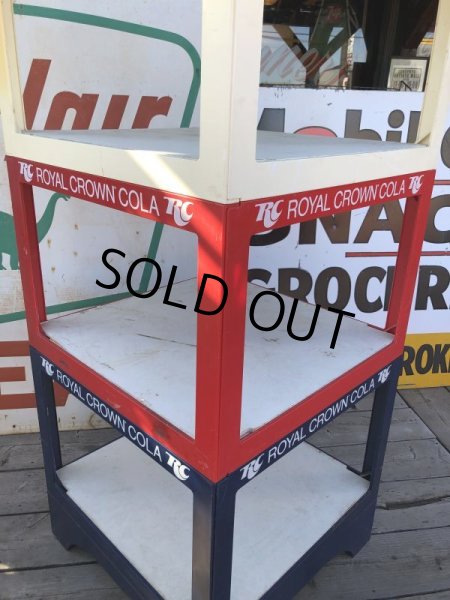 画像6: 【店舗引き取り限定】 Vintage ROYAL CROWN RC COLA Soda Store Advertising Display Bottle Rack (B760) (6)