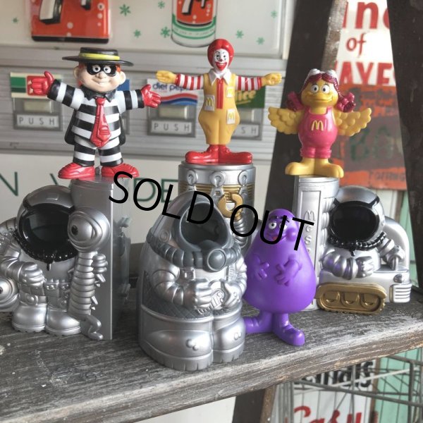 画像2: 1998 McDonald's McSpace Meal Toy Complete Set M.I.P. (B761) (2)