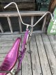 画像13:  【店舗引き取り限定】70s Vintage American Flyer Purple Muscle Bicycle 20" Bicycle (B766) (13)
