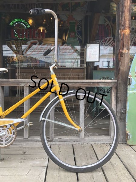 画像8:  【店舗引き取り限定】Vintage Penneys SLIGHT WEIGHT 1 Yellow 24" Bicycle (B767) (8)