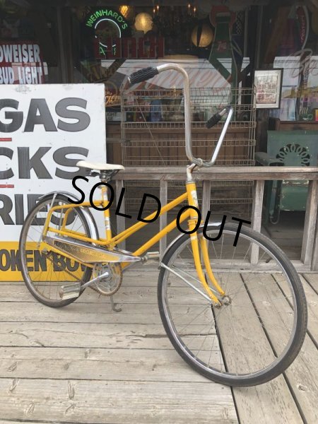 画像27:  【店舗引き取り限定】Vintage Penneys SLIGHT WEIGHT 1 Yellow 24" Bicycle (B767) (27)