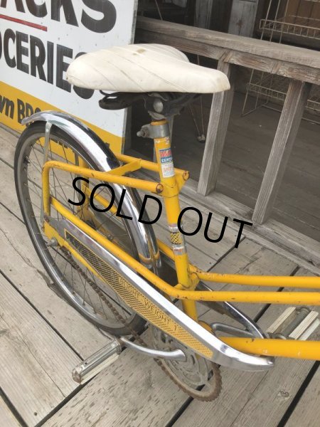 画像6:  【店舗引き取り限定】Vintage Penneys SLIGHT WEIGHT 1 Yellow 24" Bicycle (B767) (6)