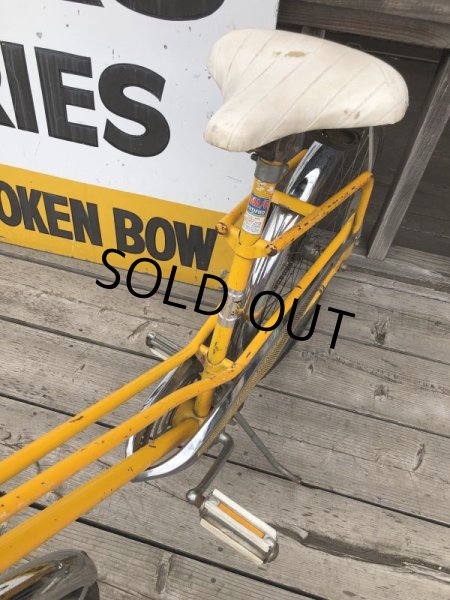 画像22:  【店舗引き取り限定】Vintage Penneys SLIGHT WEIGHT 1 Yellow 24" Bicycle (B767) (22)