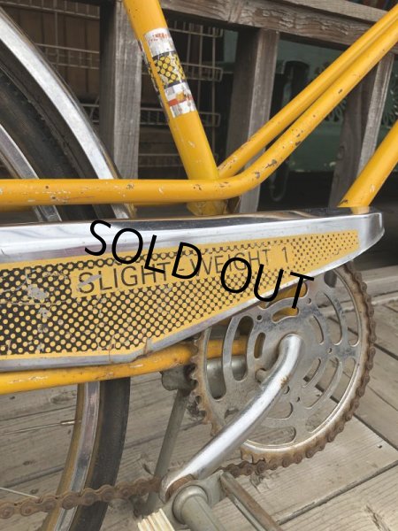 画像3:  【店舗引き取り限定】Vintage Penneys SLIGHT WEIGHT 1 Yellow 24" Bicycle (B767) (3)