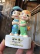 画像1: 80s Vintage Kim Casali LOVE IS FOR SHARING Ceramic Figurine (B773) (1)