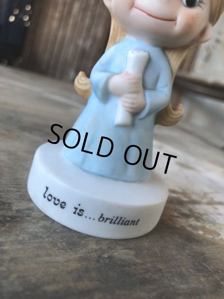 画像4: 70s Vintage Kim Casali LOVE IS FOR SHARING Ceramic Figurine (B771) (4)