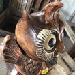 画像13: 60s Vintage Wise Winking Waving Owl Cookie Jar (B776) (13)