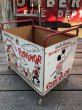 画像3: 50s Vintage Disney Mickey Mouse Club Push'Em Car Toy Box (B778) (3)