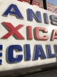 画像9: Vintage Advertising SPANISH MEXICAN SPECIALIST Store Display Sign (B779) (9)