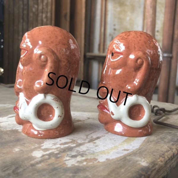 画像5:  Vintage Hawaiiana Bali Hai Shelter Island Restaurant Mr. Bali Hai Tiki S&P Shaker (B787) (5)