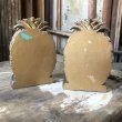 画像5: Vintage Hawaiiane Pineapple Brass Meta Bookends Matching Pair (B782) (5)