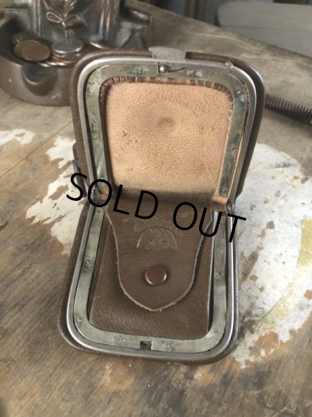 画像2: Vintage Small Leather Wallet (B793) (2)