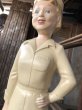 画像19: 50s Vintage Advertising Miss Curity Counter Display Statue Figure 48cm (B798) (19)