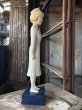 画像9: 50s Vintage Advertising Miss Curity Counter Display Statue Figure 53cm (B797) (9)