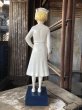 画像8: 50s Vintage Advertising Miss Curity Counter Display Statue Figure 53cm (B797) (8)