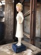 画像7: 50s Vintage Advertising Miss Curity Counter Display Statue Figure 53cm (B797) (7)