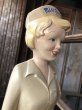 画像3: 50s Vintage Advertising Miss Curity Counter Display Statue Figure 48cm (B798) (3)