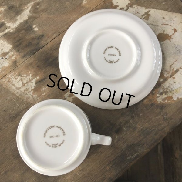 画像4: Vintage Singapore Airlines Cup & Saucer (B799) (4)