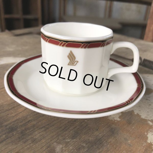 画像9: Vintage Singapore Airlines Cup & Saucer (B800) (9)
