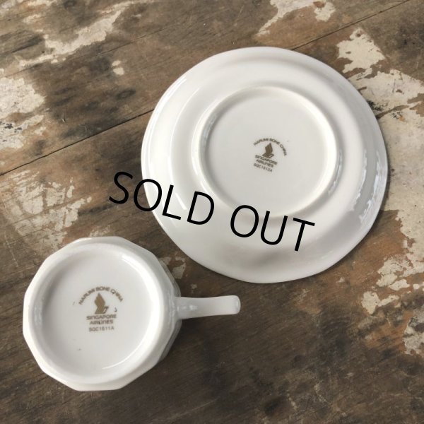 画像6: Vintage Singapore Airlines Cup & Saucer (B800) (6)