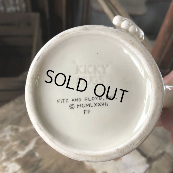 画像3: 70s Vintage Fitz and Floyd KICKY Ceramic Mug Made in Japan (B804) (3)