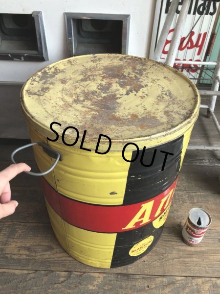 画像2: Vintage Anvo Shortning Huge Can (B808)   (2)