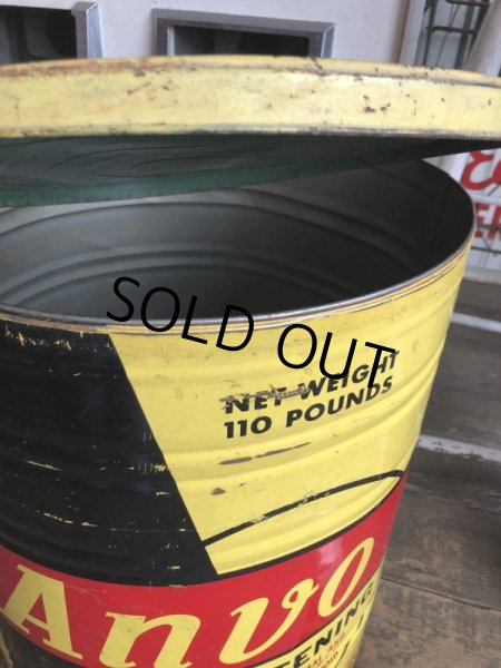 画像10: Vintage Anvo Shortning Huge Can (B808)   (10)