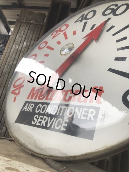 画像5: 70s Vintage FORD Motorcraft AIR CONDITIONER SERVICE 18" Thermometer (B810) (5)