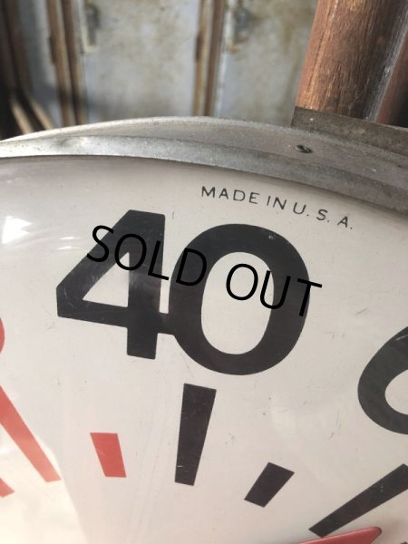 画像6: 70s Vintage FORD Motorcraft AIR CONDITIONER SERVICE 18" Thermometer (B810) (6)