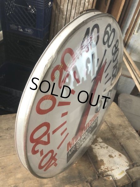 画像4: 70s Vintage FORD Motorcraft AIR CONDITIONER SERVICE 18" Thermometer (B810) (4)