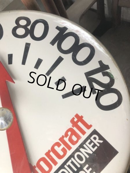 画像23: 70s Vintage FORD Motorcraft AIR CONDITIONER SERVICE 18" Thermometer (B810) (23)