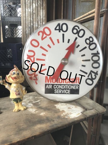 画像27: 70s Vintage FORD Motorcraft AIR CONDITIONER SERVICE 18" Thermometer (B810) (27)