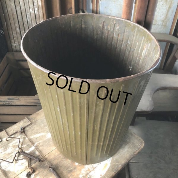 画像5: Vintage DAN - DEE Industrial Metal Trush Can (B816) (5)