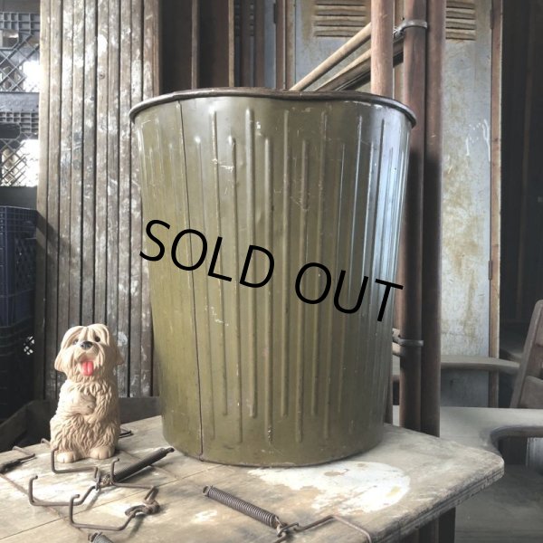 画像10: Vintage DAN - DEE Industrial Metal Trush Can (B817) (10)